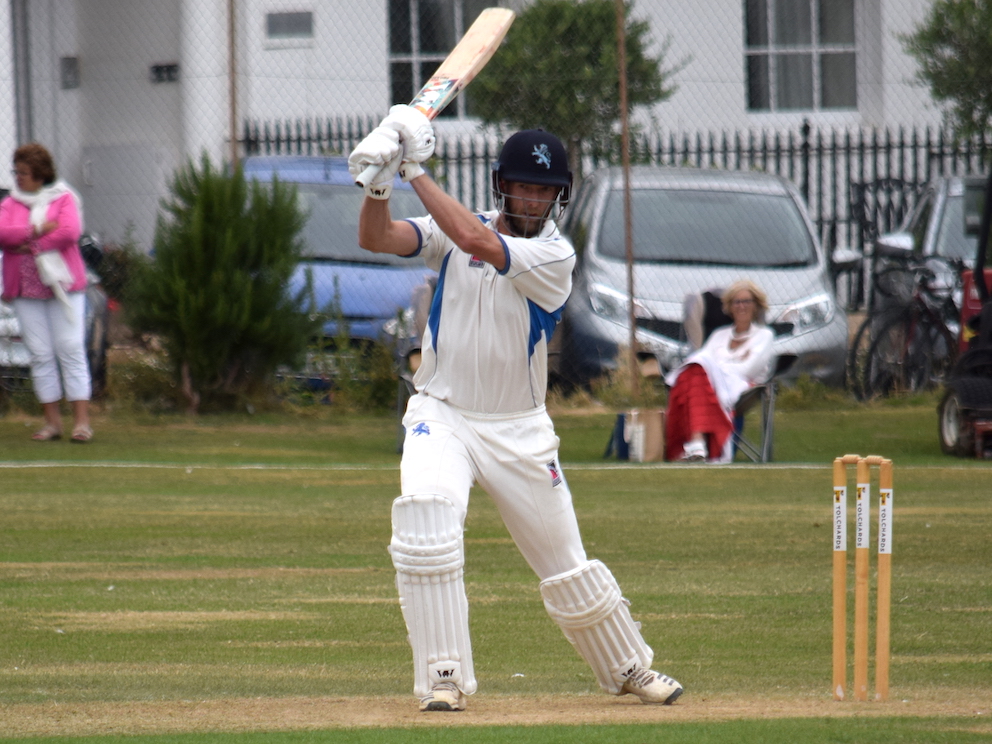 Calum Haggett – 85 not out when Devon's game against Berkshire fizzled out<br>credit: Conrad Sutcliffe - no re-use without copyright owner's consent