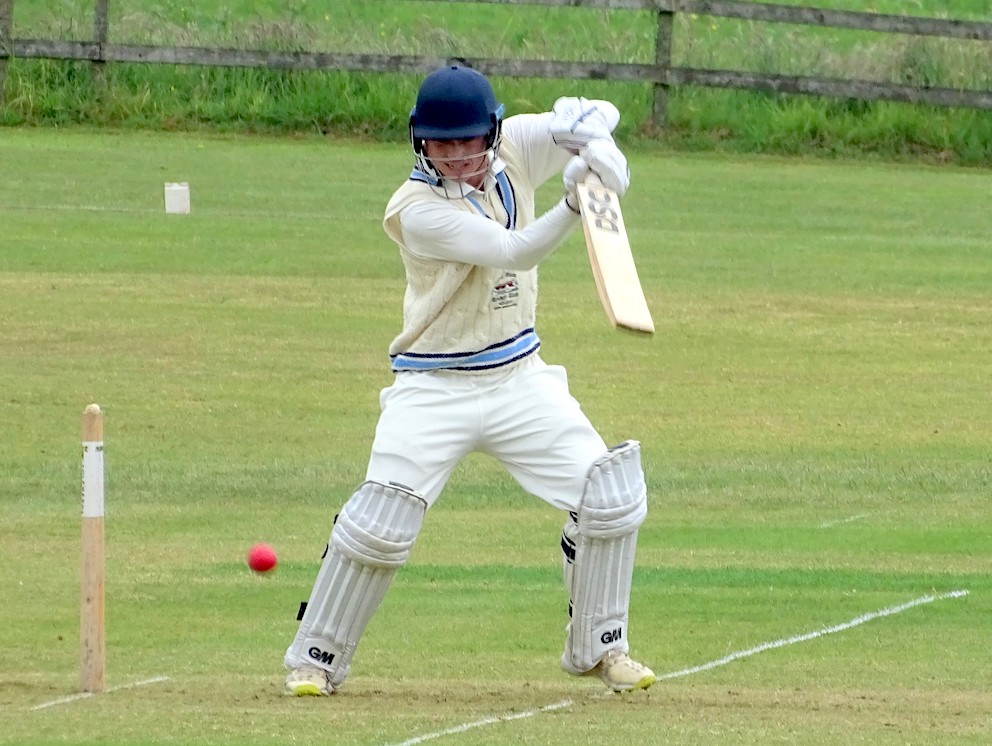 Jack Moore - valuable runs down the order on his Devon debut<br>credit: Fiona Tyson