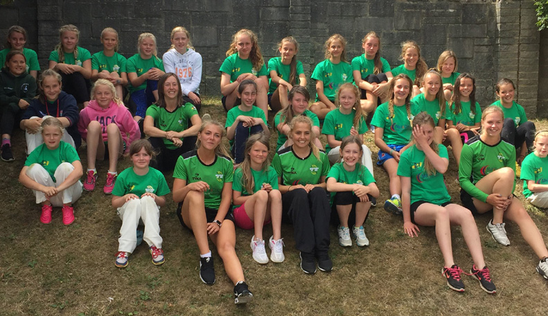 Class of 2016 - last year's Western Storm coaching camp at Bovey Tracey was a big success