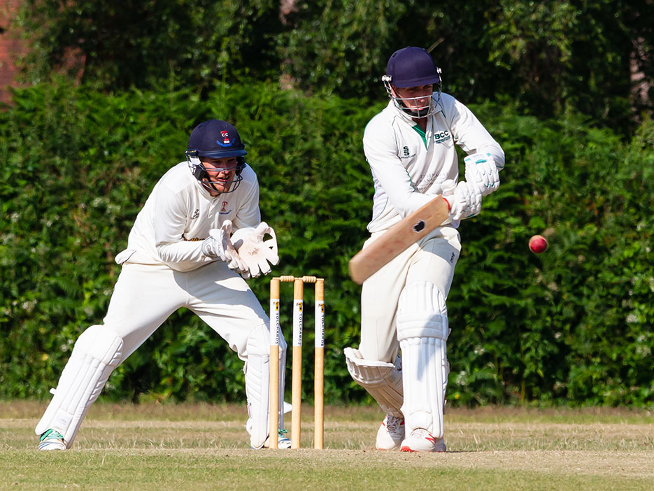 Jono Colegate - top scored for D&T with 84<br>credit: Mark Lockett 