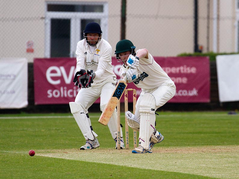 Nick Mansfield - Sidmouth's anchorman against Alphington with 75 at the top of the order