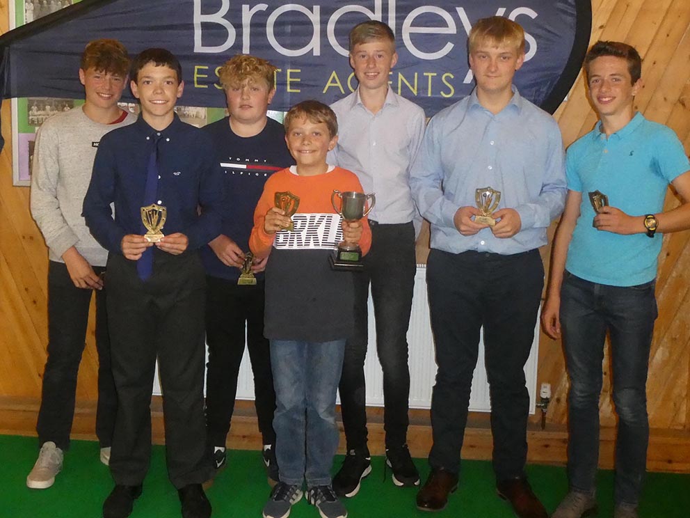 Ottery U15s, who won their division in the Bradleys East Devon Youth League