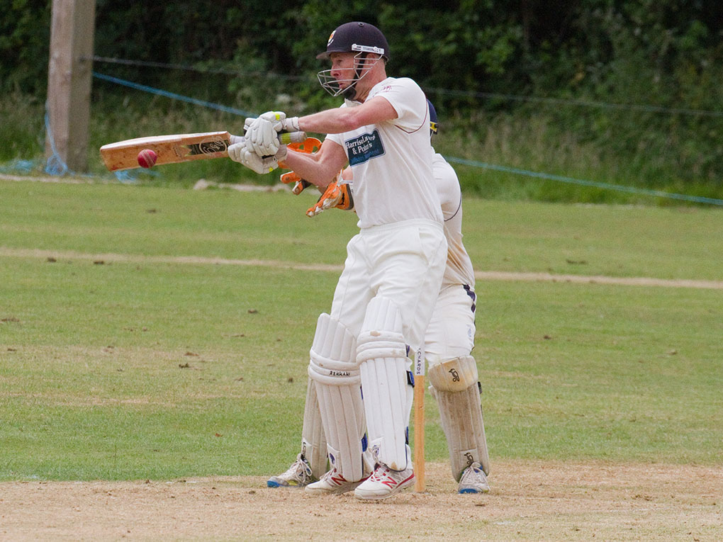 Anthony Griffiths, who scored a century for Sidmouth against former club Ottery 