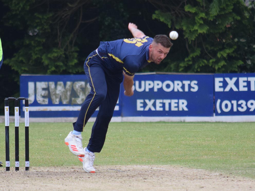 Dan Goodey – he travels back from Hampshire to play for Devon<br>credit: Conrad Sutcliffe