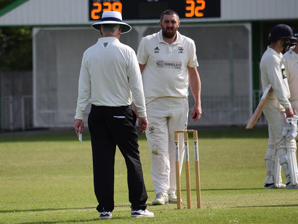 Bovey 2nd XI skipper Dan Green – three wickets in the win over Dartington & Totnes<br>credit: Conrad Sutcliffe