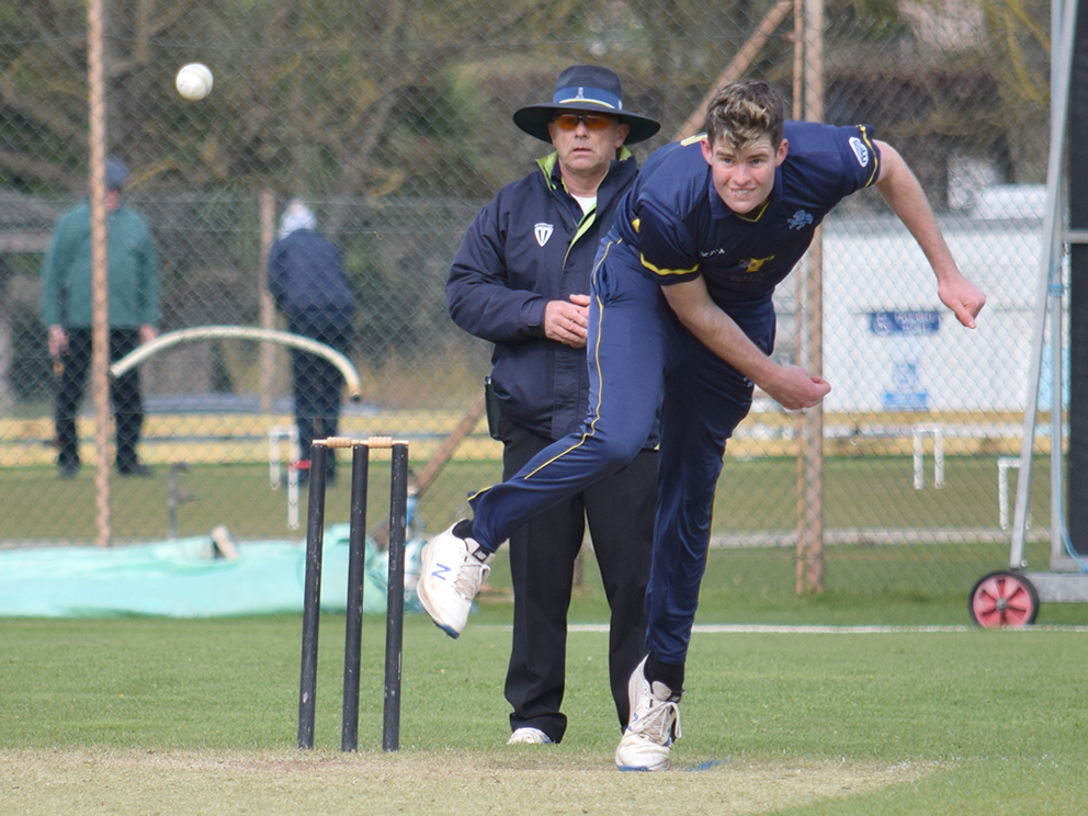 Ed Middleton – playing for Gloucestershire 2nd XI while Devon are in action at Abergavenny<br>credit: Conrad Sutcliffe