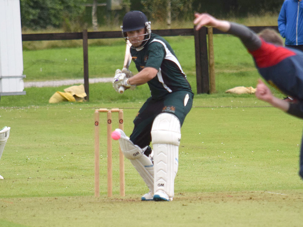 Plymouth's Alex Hill – out for 93 against South Devon<br>credit: Conrad Sutcliffe