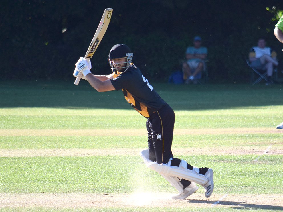 Bradninch captain Gary Chappell – made a studious 60 in the win over Sandford<br>credit: Conradcopy Ltd