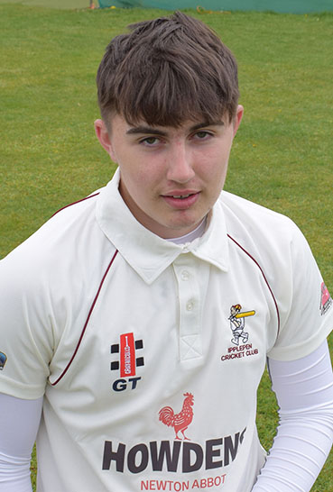 George Tapley - a maiden league 50 and wickets too for Ipplepen