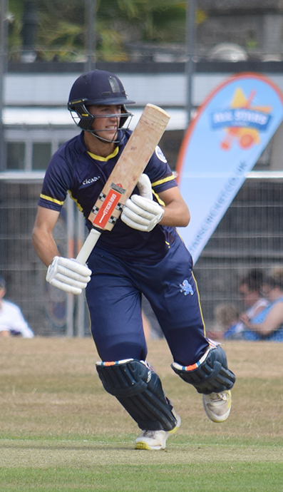 RUN MACHINE TWO: Devon opener James Horler – a ton and 84 not out against Cornwall for once out