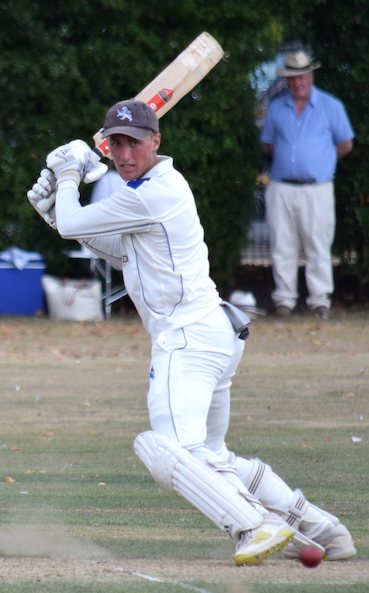James Horler during his first-innings knock of 174