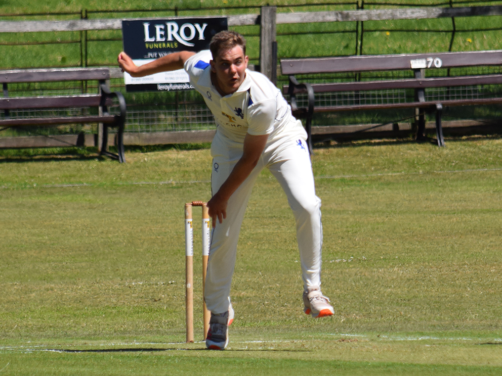 Jonty Walliker - two catches and one wicket on his Devon debut