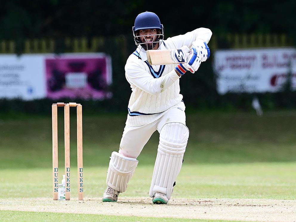 Abraham Kopparambil, who will be batting up the order for Devon U18s against Cornwall in Wednesday's game at Exeter<br>credit: @ppauk.com