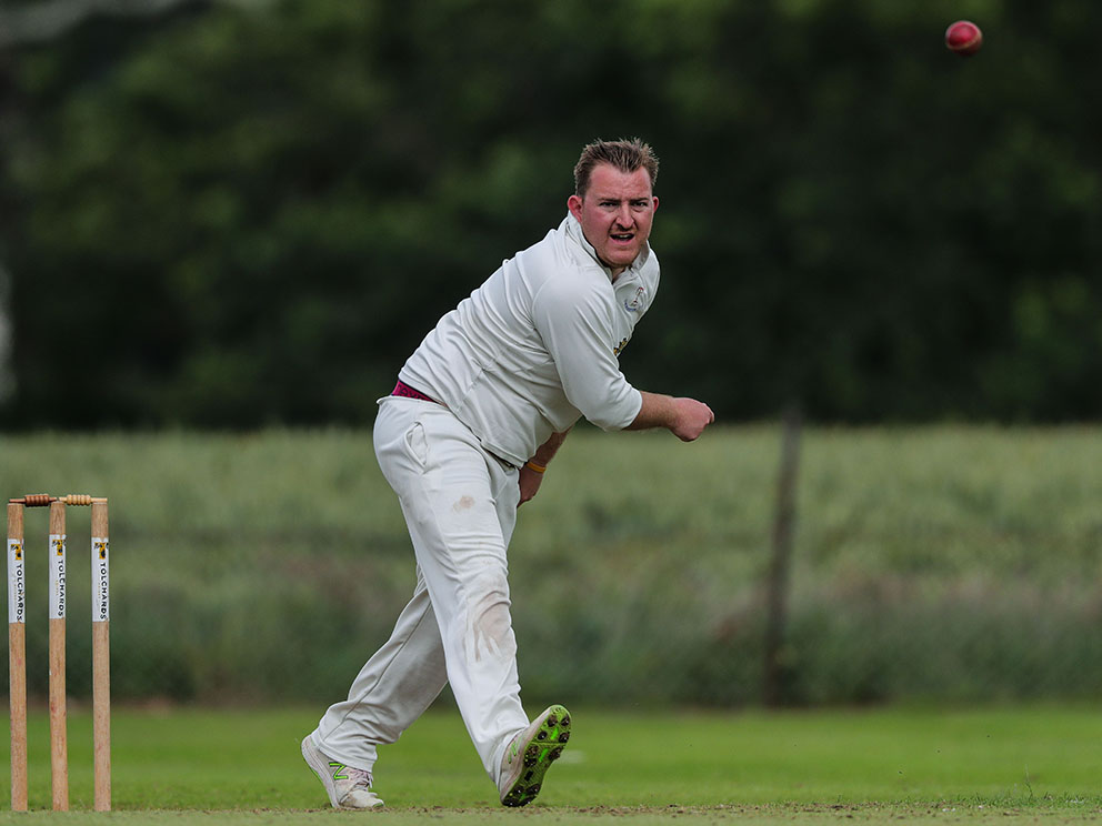 Thorverton skipper Andy Pitt, who was quick to spot shortcomings in his side's performance against Heathcoat II<br>credit: @ppauk