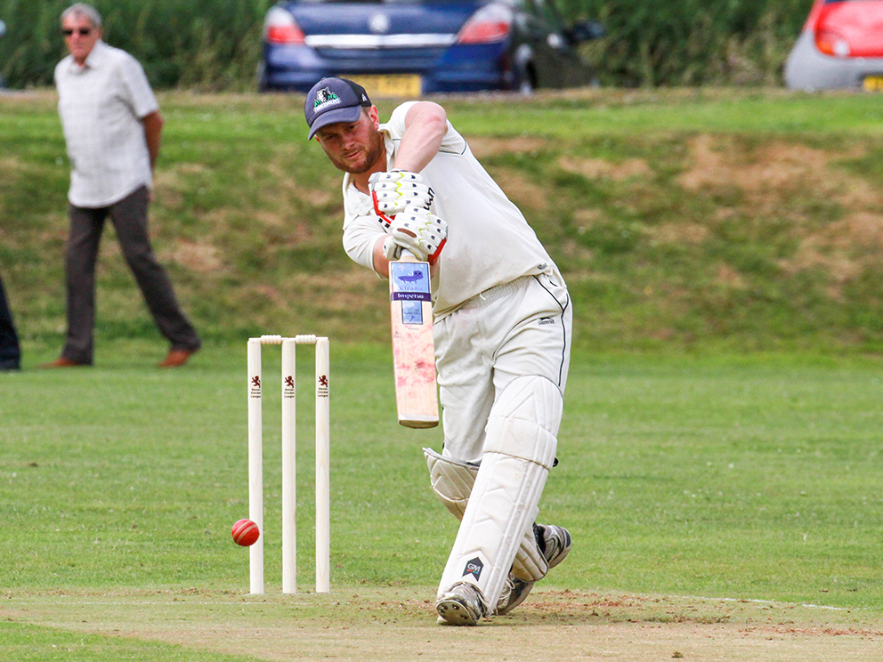 James Mitcham , who was one of Upottery's three century makers against Sidmouth 2nd XI