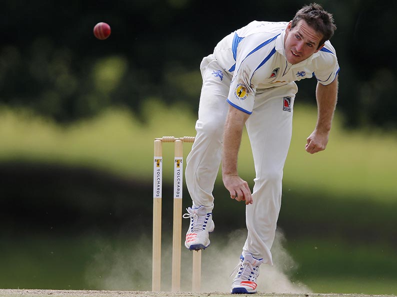 Josh King - four wickets for North Devon in the win over Plymouth<br>credit: www.ppauk.com