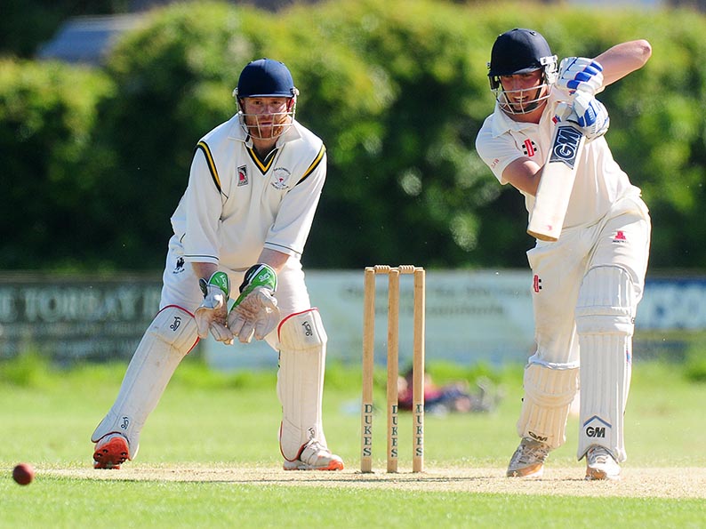 Dan Wolf - runs and wickets for Paignton in the win over Brixham
