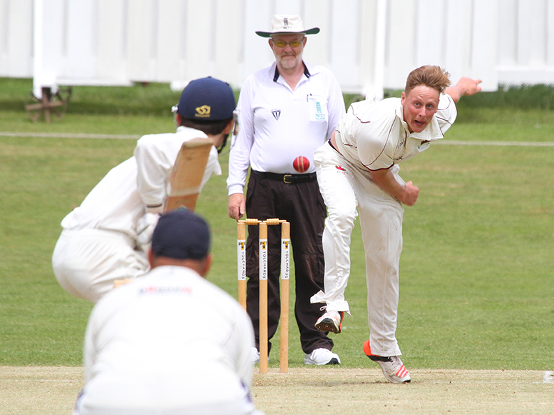 George Greenway - four wickets for Exmouth against Torquay