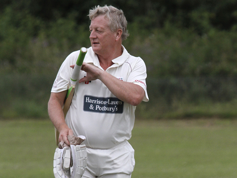 Graham Munday - runs and wickets for F East champions Sidmouth III in their win over Bradninch II