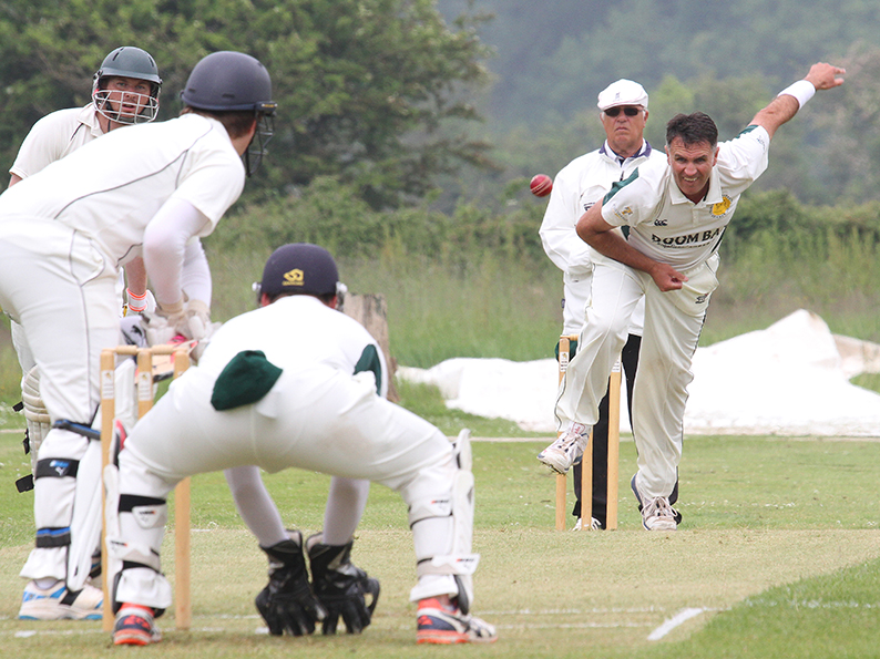 Joel Murphy - wickets for Budleigh in the narrow win at Tavistock