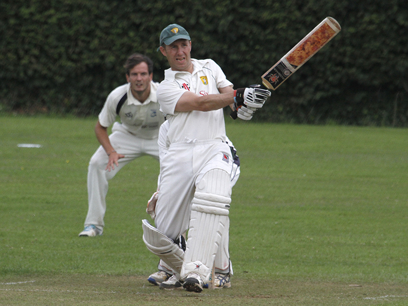 Feniton's Mark Kingdon, who top scored against Whimple