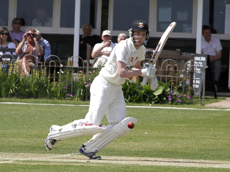 Nick Mansfield - hit 53 for Sidmouth 2nd XI in their win over Budleigh Salterton 