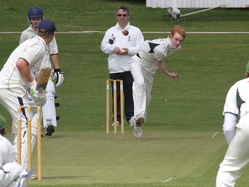 Nick Mansfield - two wickets in support of Will Murray for Sidmouth