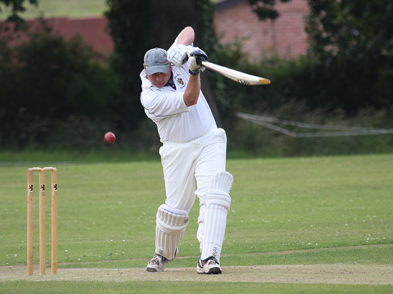 Axminster captain Paul Miller, who crafted a century against Exwick