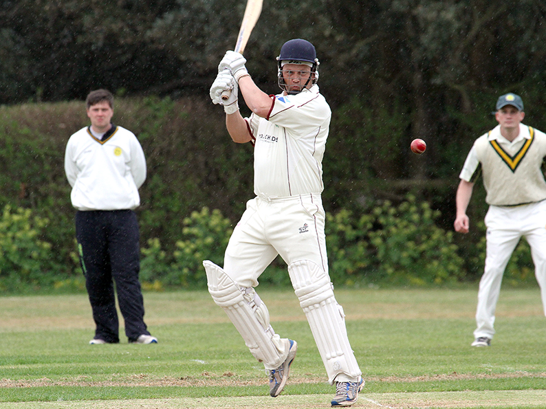 Richard Baggs - top scored for Exmouth with 47