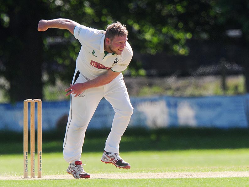 Ross Acton - four wickets for Bradninch against Heathcoat<br>credit: http://www.ppauk.com/photo/1042689/
