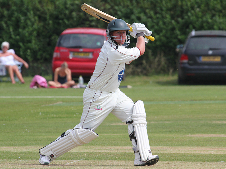 Trevor Anning - top scored for Budleigh in the win over Plymstock