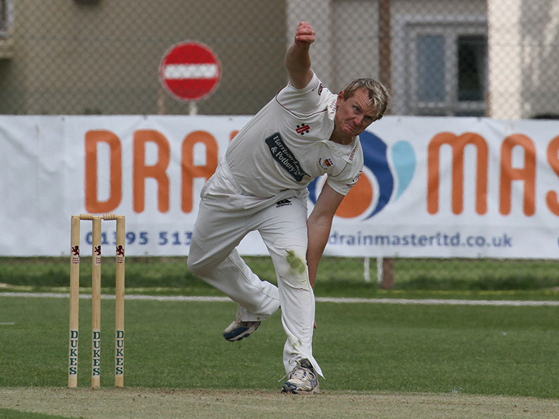 Sidmouth's Will Murray - six for 28 against Torquay