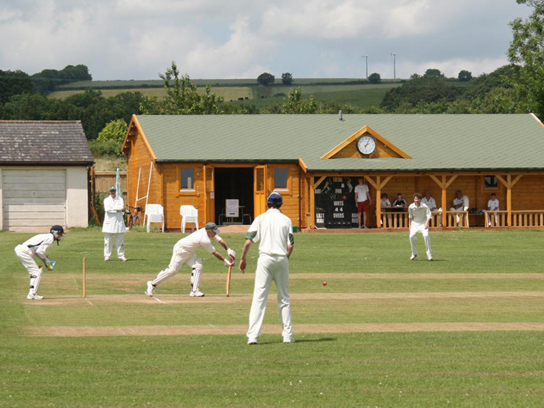 Whitnage Road, home of the new Sampford Peverell and Tiverton CC