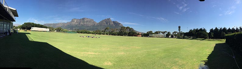 Looking out across the ground at Western Province CC