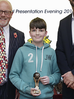 Paignton's Jed Waugh, who topped the bowling averages in last season's under-14 division of the  Wollen Michelmore South Devon League