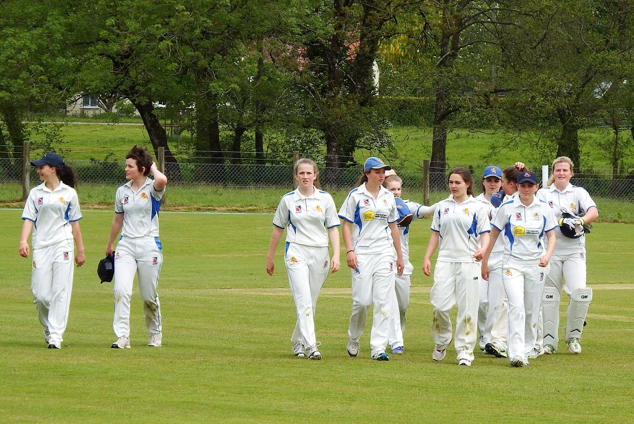 Devon U17 Girls in County Cup action from 2015