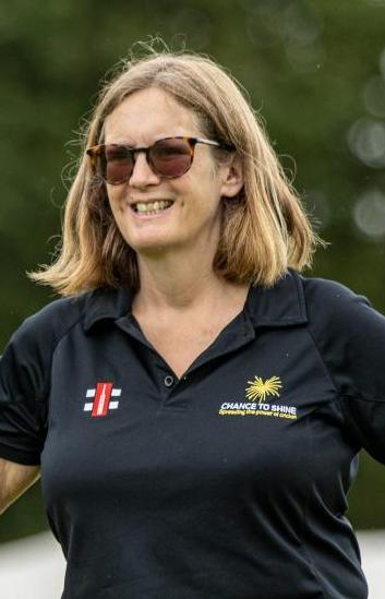 Devon Cricket Women and Girls Development Officer, Ann-Marie Presswell.