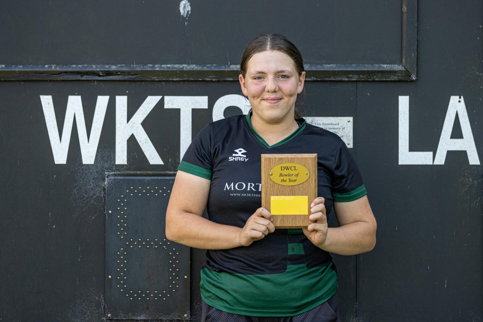 Megan Hayward (Plymouth CC) | Devon Women's Cricket League Bowler of the Season 2023