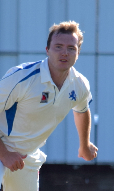 Matt Skeemer – took the big wicket of Graham Wagg