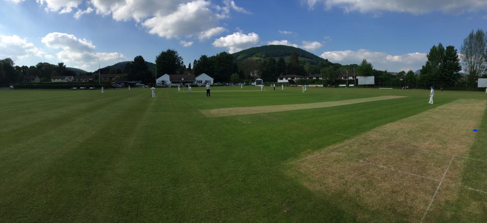 Devon U12's take the field against Gwent at Abergavenny CC