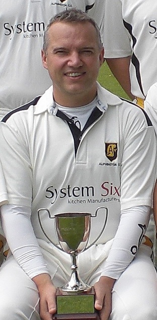 Stuart Shaw with the McKinley-White Cup