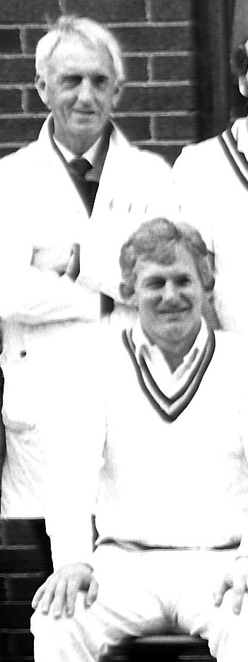 Bill Rossiter (rear) and son Mike from a Kingskerswell team photo in 1991