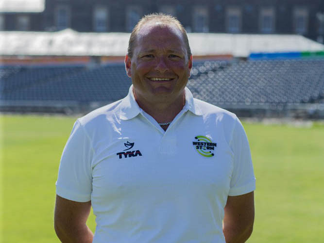 Trevor Griffin, the confident coach of Western Storm