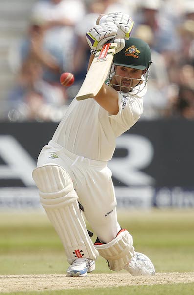 Chris Rogers batting for Australia - Picture: Pinnacle Photo Agency