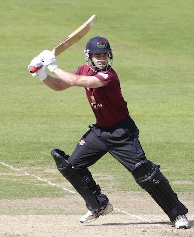 Gary Chappell batting in last year's national final at Cardiff - ECB/Getty Images
