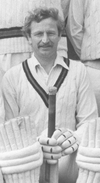 Bob Coombe in his latter years at Torquay CC