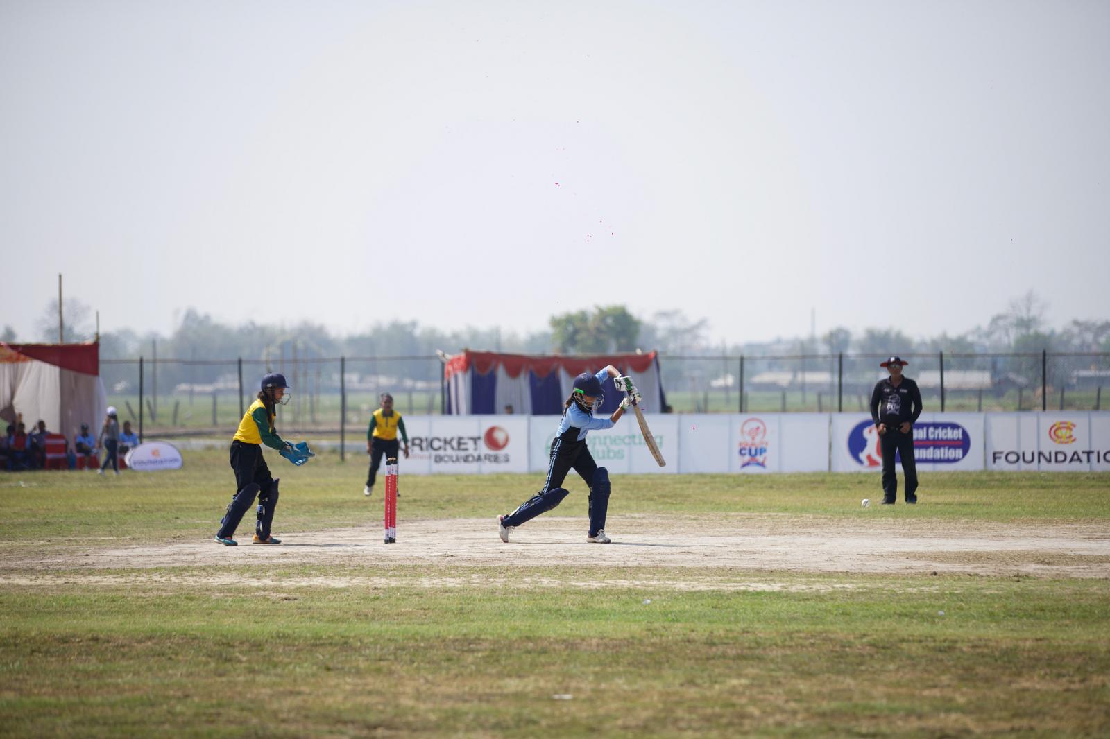 Cricket Without Boundaries in Nepal, 2022<br>credit: Cricket Without Boundaries