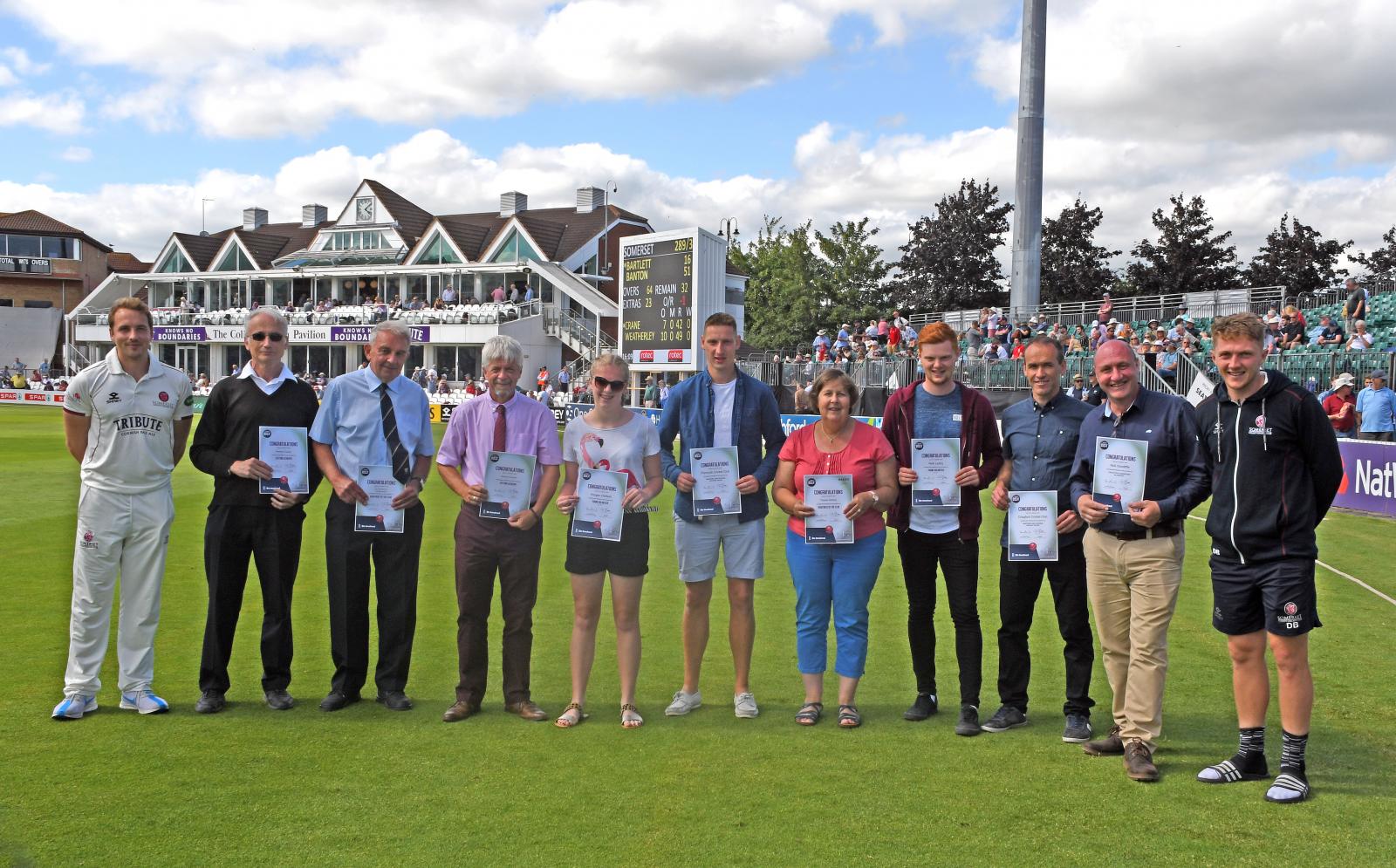 2019 County OSCA Winners at Somerset CCC