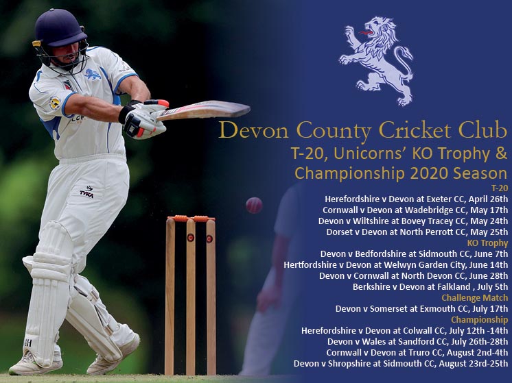 Bigger and better than ever - the 2020 Devon CCC souvenir brochure<br>credit: https://www.besleyandcopp.co.uk