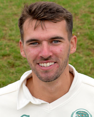 Oli Reed – took a liking to the Plymouth bowling!